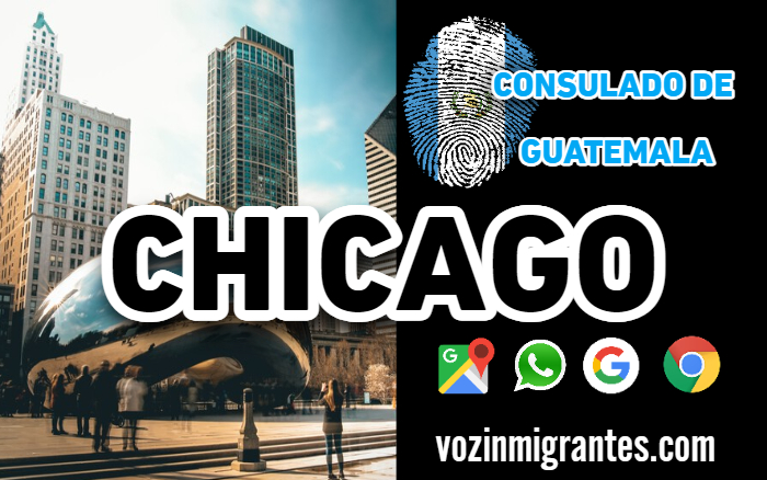 Consulado de Guatemala en Chicago: reserva tu cita consular Aquí: Dirección y Teléfono