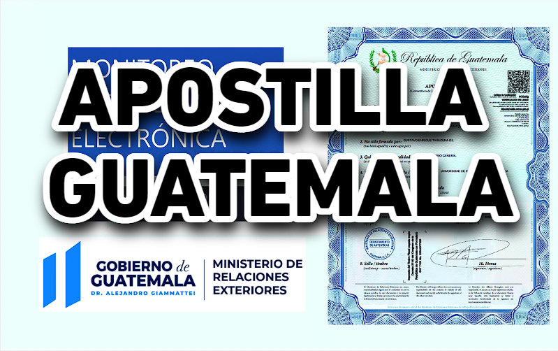 Apostilla Guatemala en 2024